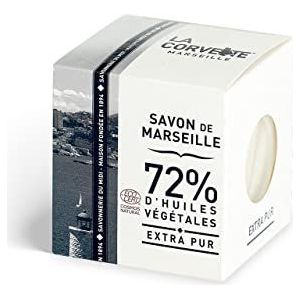 La Corvette ��– Cube de Savon de Marseille Extra Pur – 500g in Doos – 100% Natuurlijk – Zonder Palmolie – COSMOS NATURAL Gecertificeerd