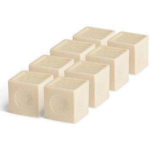 La Corvette Savon de Marseille Extra Pur – 8x300g Blokken – Zonder Verpakking – Authentieke Franse Zeep – 100% Natuurlijk – Palmolievrij