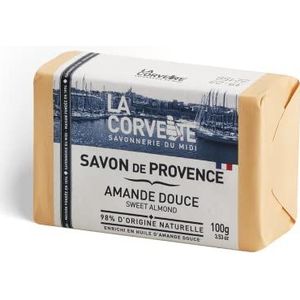 La Corvette Zeep met zoete amandelen, 100 g
