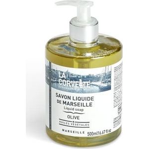 La Corvette - Marseille Vloeibare Zeep - Olijf - 500 ml - Natuurlijke Plantaardige Zeep