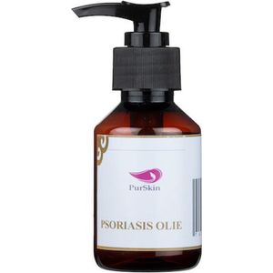 PURSKIN PSORIASIS OLIE 100ML |Creme | Zalf| Olie| Eczeem | Droge Huid | Schilfers |Jeuk | Huidaandoening| Huidverzorging| Verzachtend| 100 % BIO