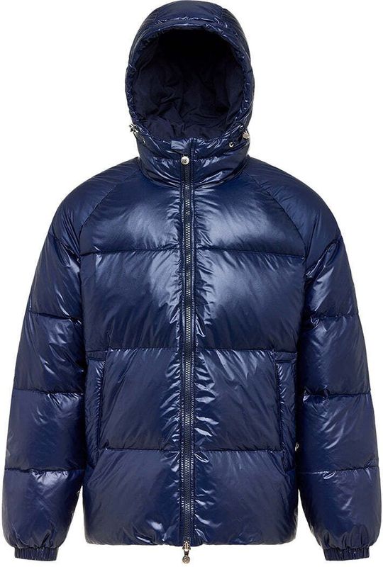 Pyrenex - Sten Amiral - Donsjas - Marine Blauw - Unisex - Capuchon