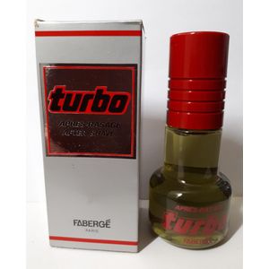 TURBO, Faberge, After shave, 125 ml, flacon, Vintage