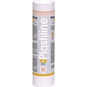 Plastiline 1240T – tube plasticine – boetseermassa, hoge precisie – modelleren, snijden, vormen – hardheid 40 (zeer zacht) – 1 kg – kleur Napels roze. Gemaakt in Frankrijk