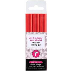 Herbin Wax Gun Sticks - Donkerblauw, 6 Sticks