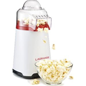 LAGRANGE 259003 Popp' Y Popcornapparaat, wit/rood, 1200 W