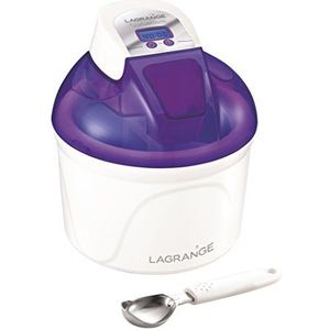 Lagrange 409001 IJsmachine 12 W LCD-display container 1,5 l paars, wit.