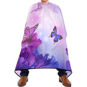 Kapper Cape 140x168cm, Vlinder Hortensia's Salon Kapper Cape Grote Kapperjurk Duurzame Kappersjurk, Voor Volwassenen, Haar Styling, Verven Styling