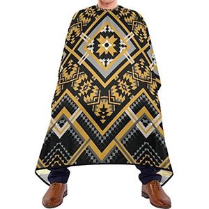 Haarknipschort 140x168cm, Azteekse Navajo Salon Kapper Cape Waterdichte Kappers Snijjurk Grote Haarstyling Cape, Voor Volwassenen, Kappers, Verven Styling