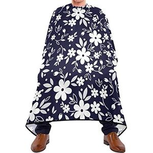 Kapper Cape 140x168cm, Boheemse bloem wilde bloemen haarsnit cape verstelbare kappersjurk, grote kappersjurk, voor kapperszaken, haarstyling, kinderen