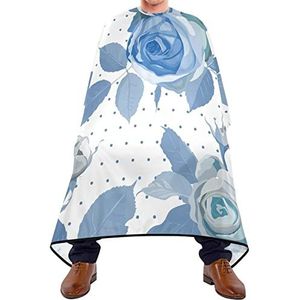 Kapper Cape 140x168cm, Blue Rose Salon Kapper Cape Unisex Kappers Jurk Grote Kappersjurk, Voor Haar Styling, Kinderen, Mannen
