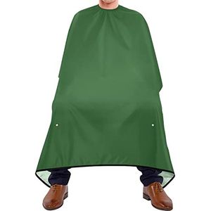Haar knippen schort 140x168cm, groene kleur kappers snijjurk duurzame kappers cape zacht haar gesneden cape, voor kinderen, salon, kappers