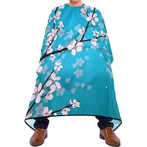 Kapper Cape 140x168cm, pruim kersen kapperjurk verstelbare kappers cape zachte salon kapper cape, voor kapperszaken, salon, kinderen