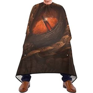 Kapper Cape 140x168cm, Fantasy Dragon Hair Cut Cape Waterdichte Salon Kapper Cape Grote Kappers Cape, Voor Kapperszaken, Haar Styling, Mannen