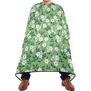 Haarknipschort 140x168cm, Wildflowes Haar Knipjurk Duurzaam Kappersschort Grote Haarstyling Cape, Voor Mannen, Vrouw, Kappers