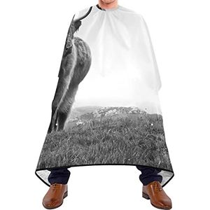 Kapper Cape 140x168cm, Highland Cow Kappers Cape Grote Haar Cut Cape Duurzaam Haar Snijden Toga, Voor Volwassenen, Kinderen, Vrouw