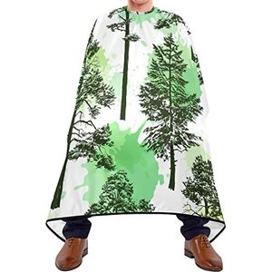 Kapper Cape 140x168cm, Bomen Kappers Cape Unisex Salon Kapper Cape Zachte Kappers Snijjurk, Voor Haar Styling, Kappers, Mannen