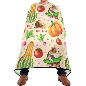 Kapmantel 140 x 168 cm, professionele hamster, ademende cape voor heren, voor kinderen en volwassenen