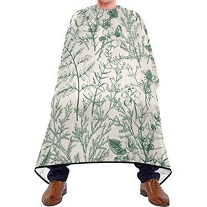 Kapper Cape 140x168cm, naaldtakken haar knippen jurk zachte kappers jurk unisex kappers cape, voor volwassenen, kapper, verven styling