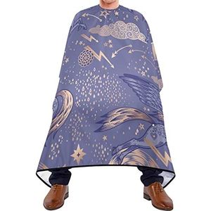 Kapper Cape 140x168cm, Magic Uni-Corn Horse Hair Styling Cape Zachte Kappers Cape Duurzame Kappers Toga, Voor Kinderen, Volwassenen, Kappers