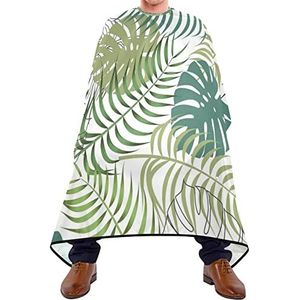 Kapper Cape 140x168cm, Palm Bladeren Professionele Salon Cape Unisex Haarstyling Cape Grote Salon Kapper Cape, Voor Kinderen, Volwassenen, Vrouw