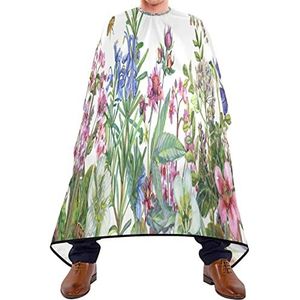 Kapper Cape 140x168cm, Wildflowers Salon Kapper Cape Zacht Haar Gesneden Cape Grote Professionele Salon Cape, Voor Haar Styling, Mannen, Vrouw