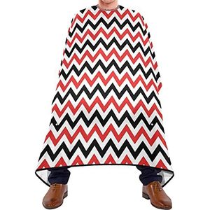 Chevron Geometrische Professionele Salon Cape Waterdichte Kappers Cape Zachte Kappers Knipjurk Voor Kappers, Voor Kappers, Vrouw, Volwassenen
