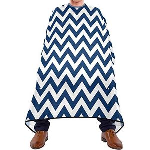 Haar snijden schort 140x168cm, marineblauw haar gesneden cape grote haar styling cape met kliksluiting of haak salon kapper cape, voor vrouwen, kappers, mannen