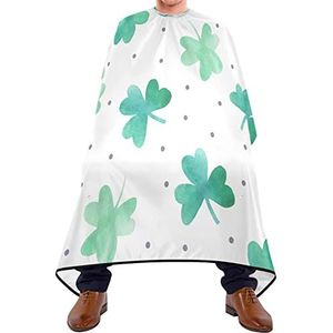 Kapper Cape 140x168cm, Clover & Dots Kappers Snijjurk Grote Haar Styling Cape met Snap Sluiting Of Haak Kappers Schort, Voor Mannen, Volwassenen, Kappers