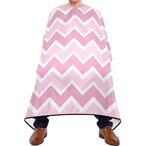 Kapper Cape 140x168cm, Roze Kappers Cape Verstelbare Haar Snijden Jurk Duurzaam Haar Cut Cape, Voor Mannen, Kinderen, Verven Styling