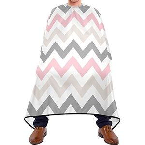 Haar knippen schort 140x168cm, roze grijs haar snijden jurk duurzame salon kapper cape grote professionele salon cape, voor kapperszaken, mannen, volwassenen