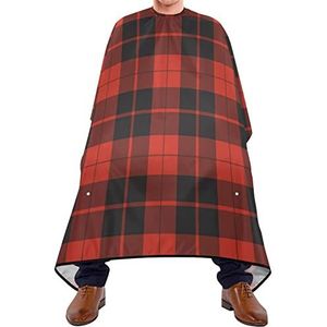 Kapper Cape 140x168cm, Buffalo Plaid Haar Cut Cape Grote Kappers Snijjurk Waterdichte Kappers Toga, Voor Haar Styling, Verven Styling, Kinderen