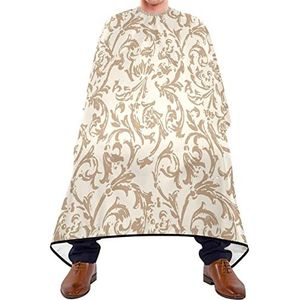 Kapper Cape 140x168cm, Retro Ontwerp Professionele Salon Cape Waterdichte Haar Styling Cape Zachte Kappers Schort, Voor Salon, Kappers, Kapper