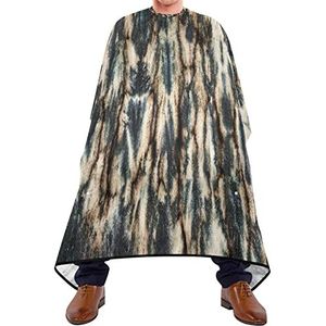 Kapper Cape 140x168cm, Retro Stijl Tie Geverfde Salon Kapper Cape Duurzame Kappers Jurk Grote Haar Styling Cape, Voor Vrouwen, Volwassenen Mannen
