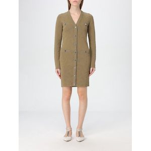 Knit Mini Dress - Grijs - Jurk