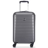 Delsey Handbagage Koffer / Trolley / Reiskoffer -  55  cm - 43 Liter -  Segur 2.0 - Grijs