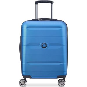 Delsey Comete Plus Slim Cabin Trolley Case - 55 cm - Blue