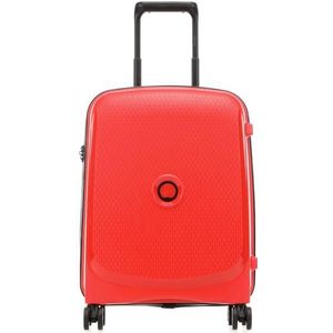 Delsey, Koffers, unisex, Rood, ONE Size, Stijlvolle Belmont Plus Trolley