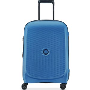 Delsey Paris Belmont Plus 4-wiel cabinewagen 55 cm zink blau