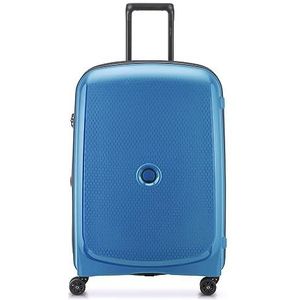 DELSEY PARIS - BELMONT PLUS - Grote harde koffer uittrekbaar - 70x47x33 cm - 87 liter - M - Zinkblauw, Zink blauw, Uitschuif