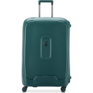 Delsey Moncey 4 Wheel Trolley 76 green hardcase koffer