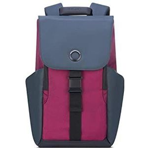 Delsey Securflap Laptop Backpack - Anti Diefstal - 1 Compartment - 15 inch - Bordeaux