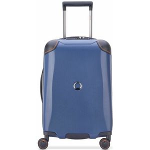 Delsey Paris Cactus 4-wielige cabinewagen 55 cm blau