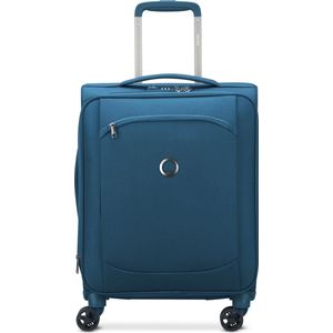 Delsey Montmartre Air 2.0 Handbagagekoffer - 55 cm Slim - Vergrootbaar - Blauw