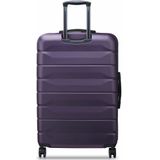 Delsey Harde koffer / Trolley / Reiskoffer - Air Armour - 77 cm (XL) - Paars
