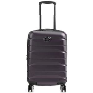 Delsey koffer, uittrekbaar, 4 dubbele wielen, 55 cm, voor volwassenen, uniseks