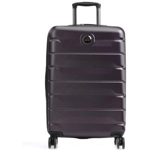 Delsey Air Armour 4 Wheel Medium Trolley 68 Expandable dark purple Harde Koffer