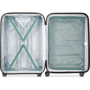 Delsey Shadow 5.0 Trolley 75 Expandable green Harde Koffer