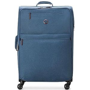 Delsey Zachte koffer / Trolley / Reiskoffer - Maubert 2.0 - 79 cm (XL) - Blauw