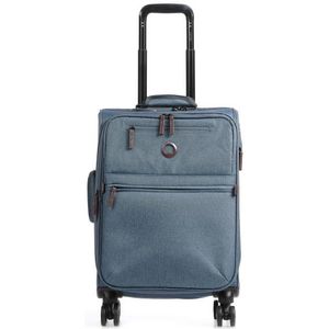 Delsey Paris Maubert 2.0 4-wiel cabinewagen 55 cm blau